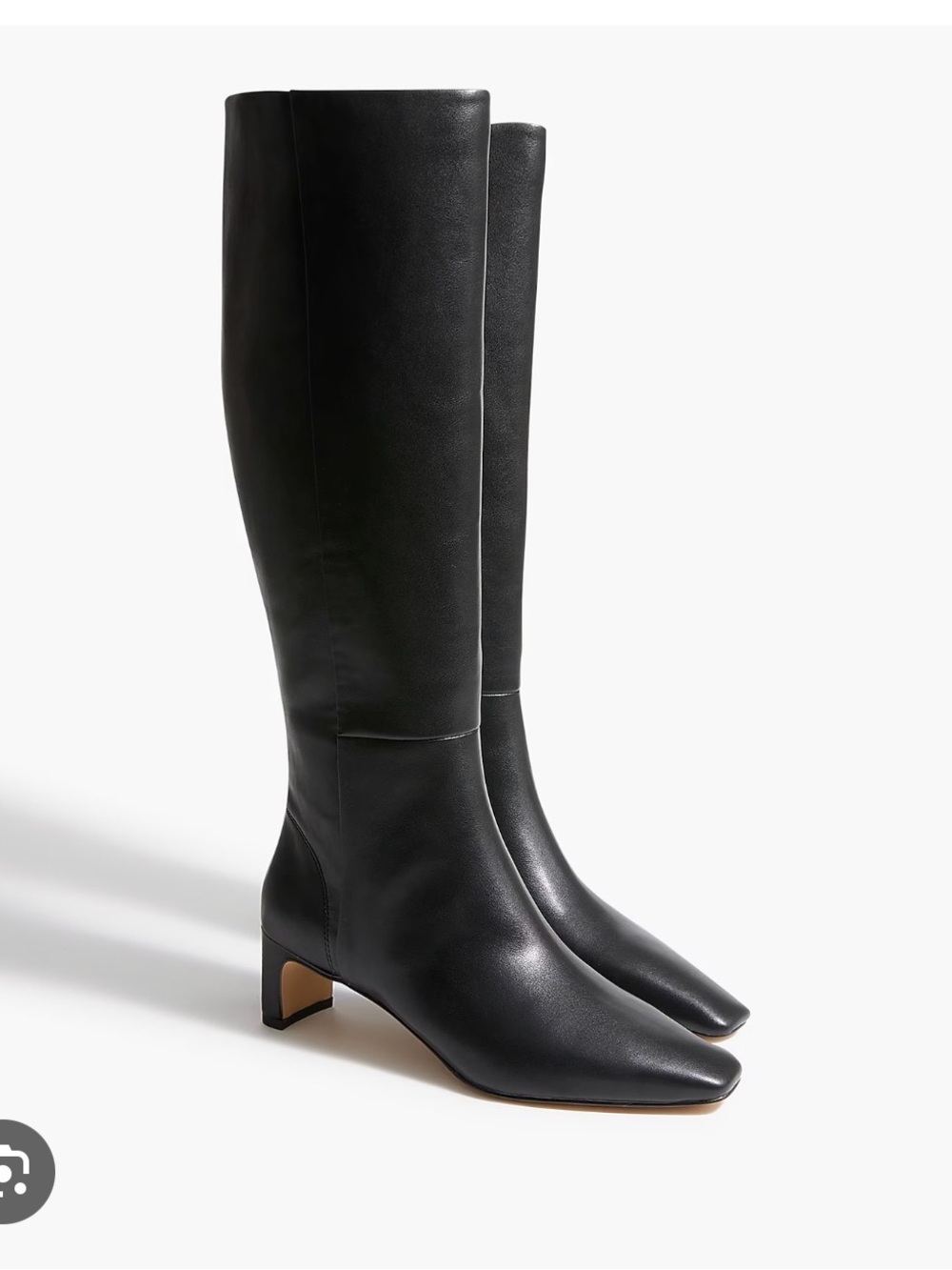 J. Crew Factory Square Toed Boots